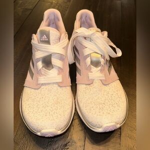 Adidas Light pastel purple and White Athletic Shoes